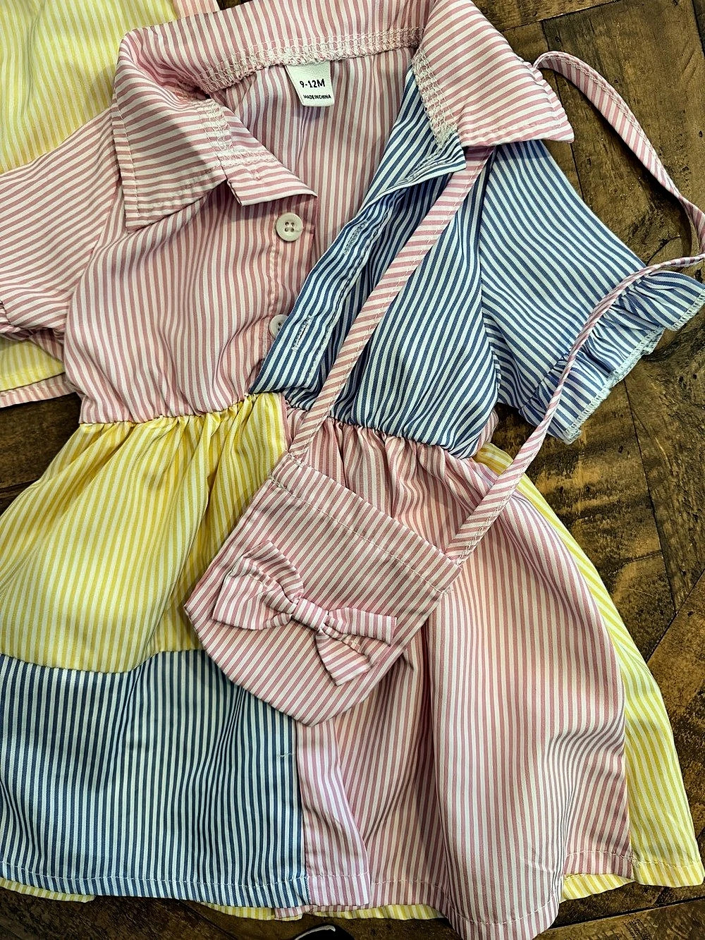 Colorful Striped Matching Family sibling Set - Picture 4 of 4